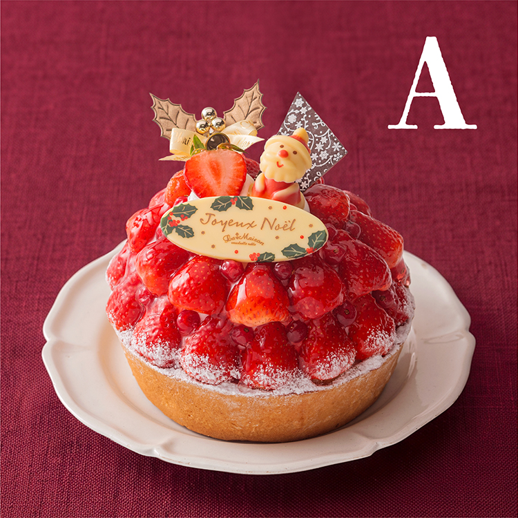 【クリスマス限定：A】タルト・フレーズ