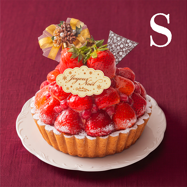 【クリスマス・予約限定：S】プライムタルト・あまおう